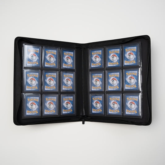 Binder Zip Toploader 360 cartes Black